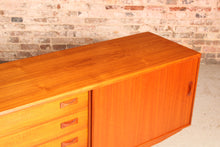 Load image into Gallery viewer, Danish Mid Century teak sideboard by Clausen&amp;Son, circa 1960s.
