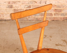 Load image into Gallery viewer, Mid Century Ercol blue dot children&#39;s chair circa 1960s
