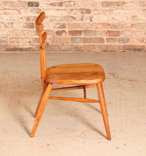 Load image into Gallery viewer, Mid Century Ercol blue dot children&#39;s chair circa 1960s
