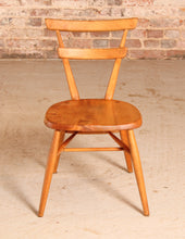 Load image into Gallery viewer, Mid Century Ercol blue dot children&#39;s chair circa 1960s
