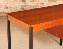 Load image into Gallery viewer, Danish Mid Century teak desk by Domino Mobler, circa 1960s.
