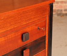 Load image into Gallery viewer, Danish Mid Century teak desk by Domino Mobler, circa 1960s.
