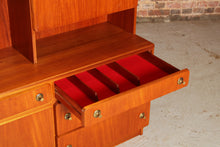 Load image into Gallery viewer, Mid Century teak wall unit / drinks cabinet by McIntosh, circa 1970s
