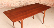 Load image into Gallery viewer, A Mid Century solid afrormosia dining table by A. Younger Ltd, circa 1960s
