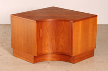 Load image into Gallery viewer, Mid Century G-plan Fresco teak corner cabinet, circa 1970s
