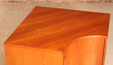 Load image into Gallery viewer, Mid Century G-plan Fresco teak corner cabinet, circa 1970s
