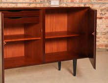 Load image into Gallery viewer, Danish Mid Century mahogany sideboard by Omann Jun, circa 1970s
