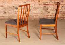 Load image into Gallery viewer, Set of four Mid Century teak dining chairs by McIntosh, circa 1970s
