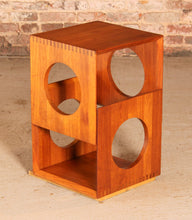 Load image into Gallery viewer, Danish Mid Century pair of Cube solid teak side tables by Jens Quistgaard for Richard Nissen, circa 1970s
