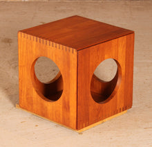 Load image into Gallery viewer, Danish Mid Century pair of Cube solid teak side tables by Jens Quistgaard for Richard Nissen, circa 1970s
