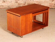 Load image into Gallery viewer, A mid century Tristor teak nest of tables by McIntosh, circa 1970s
