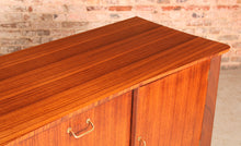 Load image into Gallery viewer, Mid Century tola and teak sideboard by Everest, circa 1960s
