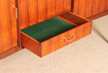 Load image into Gallery viewer, Mid Century tola and teak sideboard by Everest, circa 1960s
