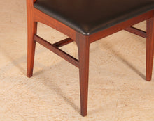 Load image into Gallery viewer, Set of 4 Mid Century afromosia dining chairs by Younger, England, circa 1960s
