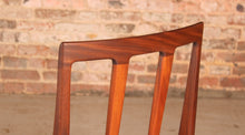 Load image into Gallery viewer, Set of 4 Mid Century afromosia dining chairs by Younger, England, circa 1960s

