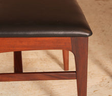 Load image into Gallery viewer, Set of 4 Mid Century afromosia dining chairs by Younger, England, circa 1960s
