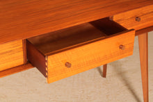 Load image into Gallery viewer, Mid Century walnut dressing table / console table, circa 1960s
