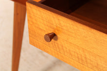 Load image into Gallery viewer, Mid Century walnut dressing table / console table, circa 1960s
