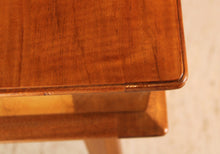 Load image into Gallery viewer, Mid Century walnut dressing table / console table, circa 1960s
