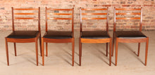 Load image into Gallery viewer, Set of 4 Midcentury G-Plan Fresco Dining chairs by Victor Wilkins c.1960s
