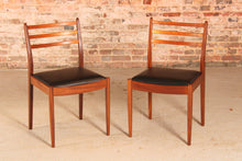 Load image into Gallery viewer, Set of 4 Midcentury G-Plan Fresco Dining chairs by Victor Wilkins c.1960s
