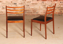Load image into Gallery viewer, Set of 4 Midcentury G-Plan Fresco Dining chairs by Victor Wilkins c.1960s
