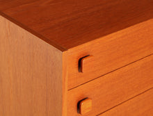 Load image into Gallery viewer, Danish Mid Century teak sideboard by Domino Mobler, circa 1970s
