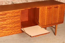 Load image into Gallery viewer, Mid Century Nathan satinwood sideboard, circa 1960s
