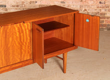 Load image into Gallery viewer, Mid Century Nathan satinwood sideboard, circa 1960s
