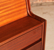 Load image into Gallery viewer, Mid Century solid afromosia bureau by Richard Hornby, circa 1960s
