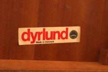 Load image into Gallery viewer, Danish Mid Century extending teak dining table with chrome legs by Poul Norrelikt for Dyrlund, circa 1970s
