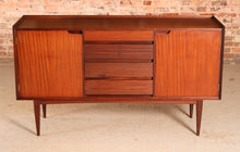 Load image into Gallery viewer, Mid Century solid afromosia sideboard by Richard Hornby, circa 1960s
