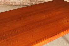 Load image into Gallery viewer, Danish Mid Century teak dining table by Ib Kofod Larsen for Faarup Mobelfabrik, circa 1960
