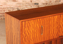 Load image into Gallery viewer, Mid Century satinwood and rosewood sideboard by Herbert E. Gibbs, circa 1960s

