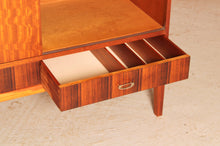 Load image into Gallery viewer, Mid Century satinwood and rosewood sideboard by Herbert E. Gibbs, circa 1960s
