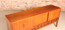 Load image into Gallery viewer, Mid Century satinwood and rosewood sideboard by Herbert E. Gibbs, circa 1960s
