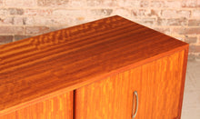 Load image into Gallery viewer, Mid Century satinwood and rosewood sideboard by Herbert E. Gibbs, circa 1960s
