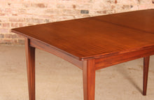 Load image into Gallery viewer, Mid Century extending afromosia dining table by Richard Hornby, circa 1960s
