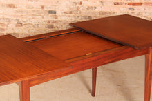 Load image into Gallery viewer, Mid Century extending afromosia dining table by Richard Hornby, circa 1960s
