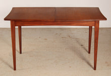 Load image into Gallery viewer, Mid Century extending afromosia dining table by Richard Hornby, circa 1960s
