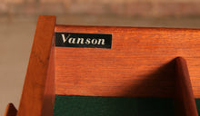 Load image into Gallery viewer, Mid Century teak sideboard with curved ends by Vanson, circa 1960s
