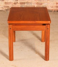 Load image into Gallery viewer, Danish Mid Century teak coffee table by Trioh, circa 1970s.
