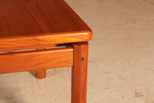 Load image into Gallery viewer, Danish Mid Century teak coffee table by Trioh, circa 1970s.
