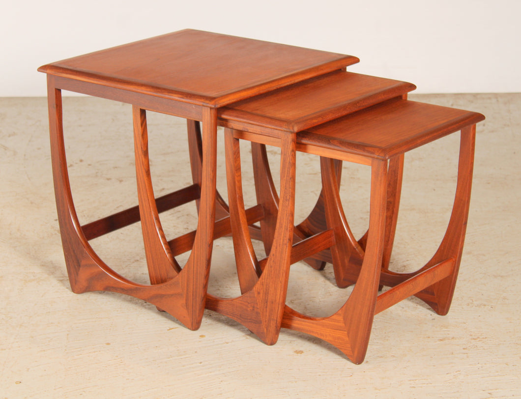 Mid Century G-plan Astro teak nest of tables, circa 1960s