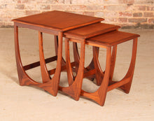 Load image into Gallery viewer, Mid Century G-plan Astro teak nest of tables, circa 1960s
