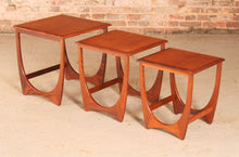 Load image into Gallery viewer, Mid Century G-plan Astro teak nest of tables, circa 1960s
