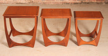 Load image into Gallery viewer, Mid Century G-plan Astro teak nest of tables, circa 1960s
