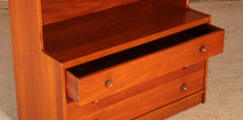 Load image into Gallery viewer, Mid Century teak bookcase with drawers, circa 1960s
