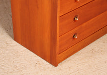 Load image into Gallery viewer, Mid Century teak bookcase with drawers, circa 1960s
