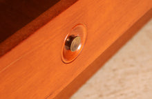 Load image into Gallery viewer, Mid Century teak bookcase with drawers, circa 1960s
